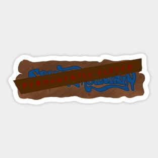 Splash mountain Sticker